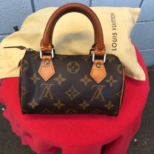 ❌ SOLD ❌ on other site Preloved nano speedy Louis Vuitton